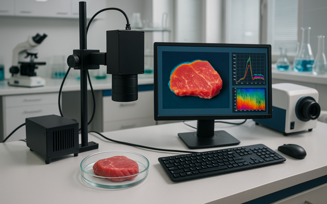 Portable Hyperspectral Imaging for Authenticating Meat Species